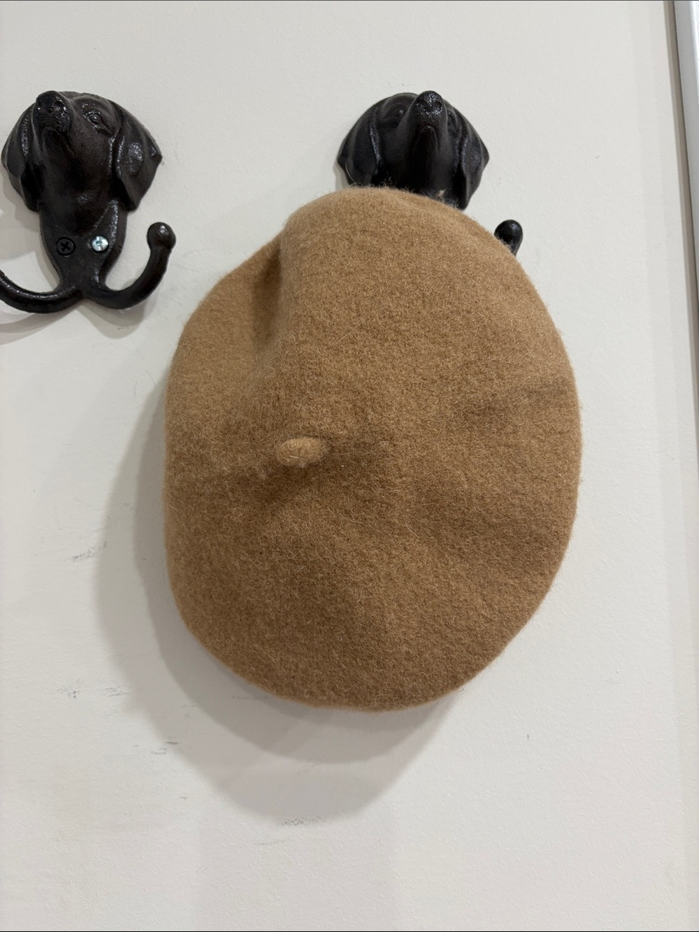 H&M Kids Camel Wool-Look Beret – 18M–2T
